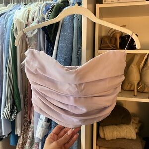 Zara corset ruched top